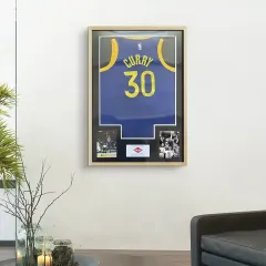 Customized Jersey Display Frame Case, Large Frame Shadow Box with UV Protection for Baseball Basketball Football Sport Shirt