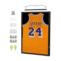Wholesale Jersey Frame Display Case, Lockable Sport Jersey Shadow Box with 98% UV Protection Acrylic
