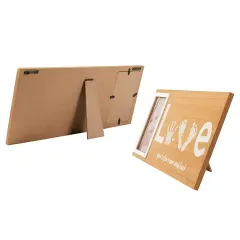 Custom Handmade Love Diy Photo Frame Baby Footprint and Handprint Picture Frame