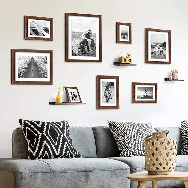 Custom 11 pcs Picture Frame MDF Collage Photo Frame