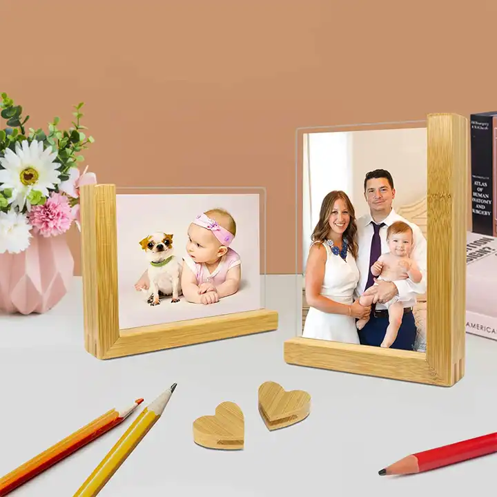 Customized Wooden Photo Frame Half Frame Picture Frame