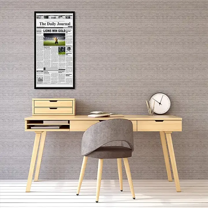 Wholesale 11x22 Frame - Assorted Media Cover Frame - Hanging Hardware Included - Fits 11x22 inch Newspapers