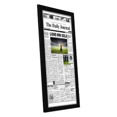 Wholesale 11x22 Frame - Assorted Media Cover Frame - Hanging Hardware Included - Fits 11x22 inch Newspapers