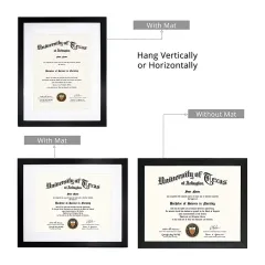 Wholesale Float Document Frame Certificate Picture Frame
