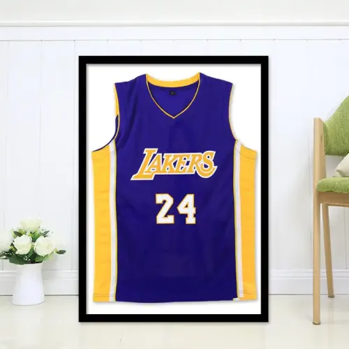 Wholesale MDF Jersey Shadow Box UV Protection Jersey Picture Frame