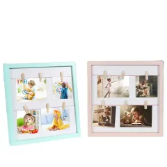 Customized Baby First Year Photo Frame Display Kids Art Picture Frame