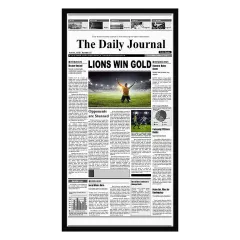 Wholesale 11x22 Frame - Assorted Media Cover Frame - Hanging Hardware Included - Fits 11x22 inch Newspapers