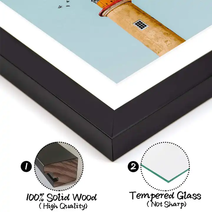 Wholesale Black Photo Frame, Collage Picture Frame with 3 Openings