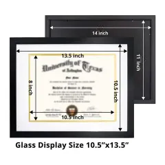 Wholesale Float Document Frame Certificate Picture Frame