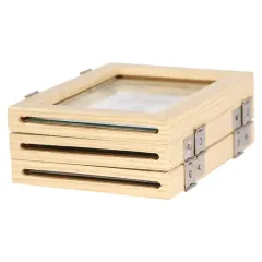 Customized Hinged Photo Frame, MDF Picturre Frame with 3 Openings