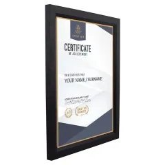 Wholesale Certificate Document Frame with High Definition Glass, MDF Picture Frame