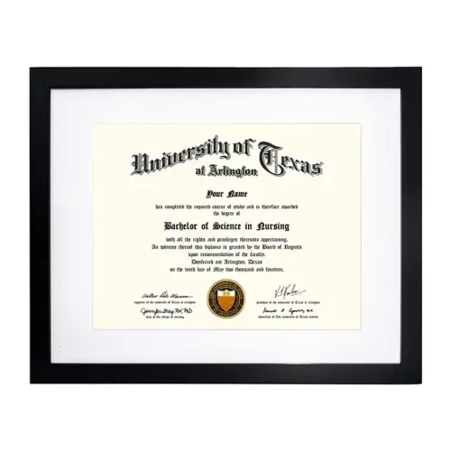 Wholesale Float Document Frame Certificate Picture Frame