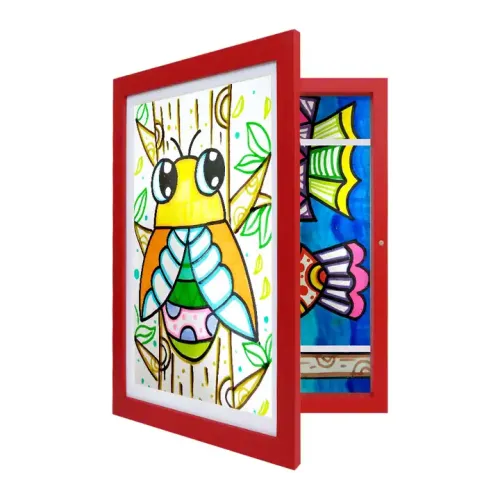 Wholesale Kids Artwork Picture Frame MDF Kids Art Frame