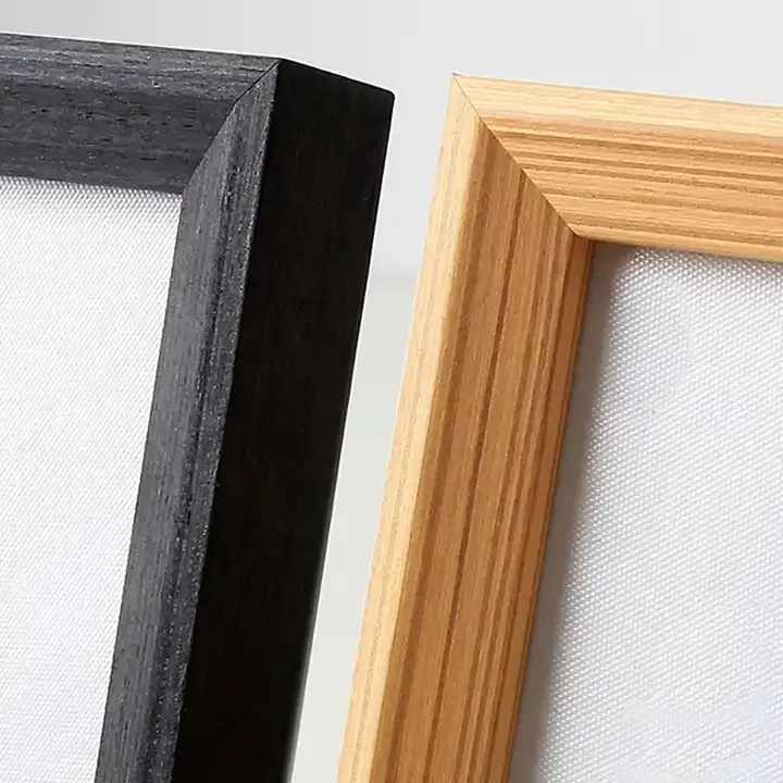 Customized MDF Wood Photo Frame with Plastic Glass Jersey Display