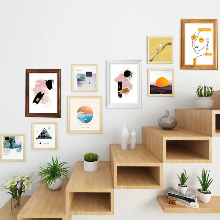 Wholesale Rustic Picture Frame High-Definition Glass Photo Frame