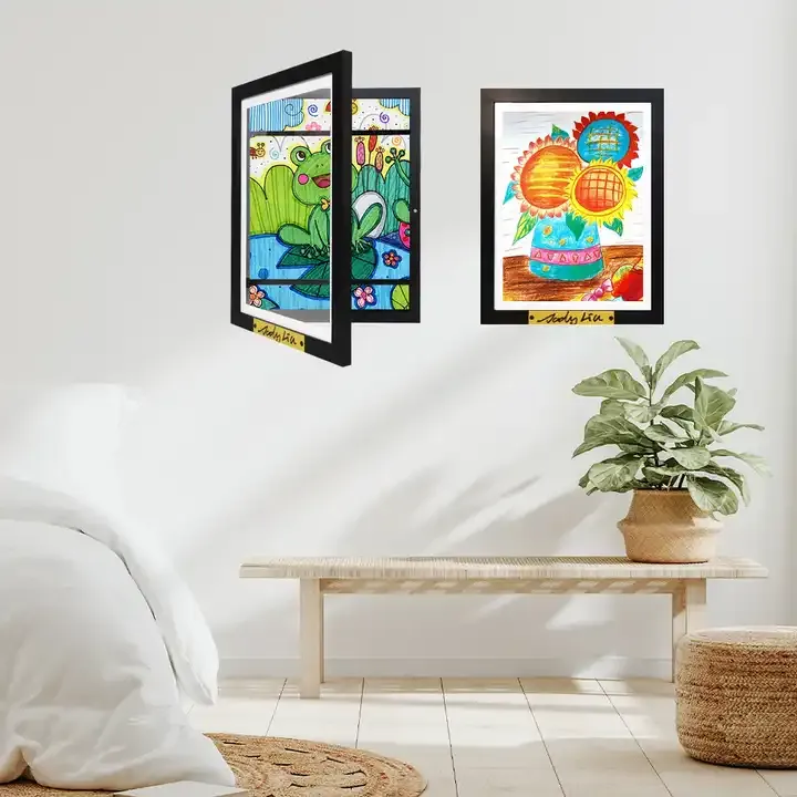 Custom Kid Artwork Picture Frame Name Personal Signature Photo Frame