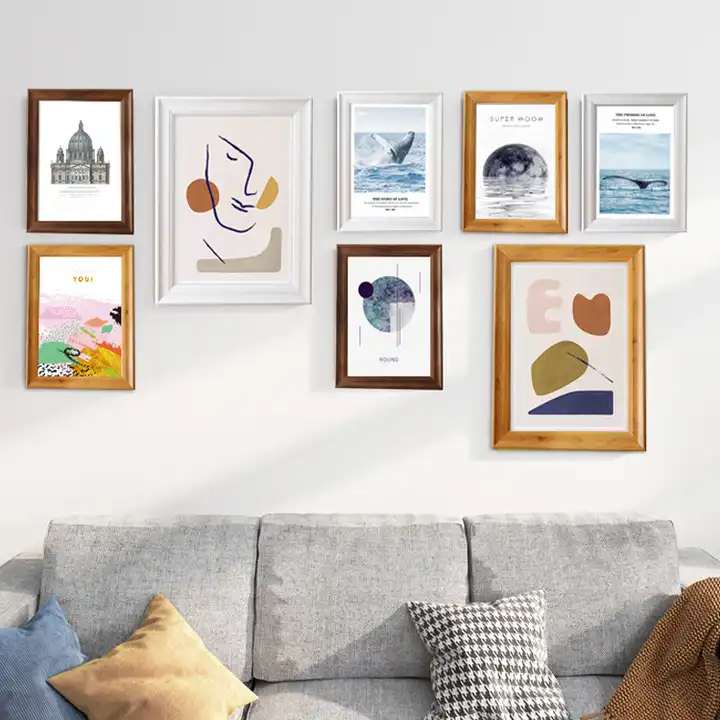 Wholesale Rustic Picture Frame High-Definition Glass Photo Frame