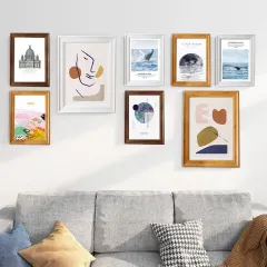 Wholesale Rustic Picture Frame High-Definition Glass Photo Frame