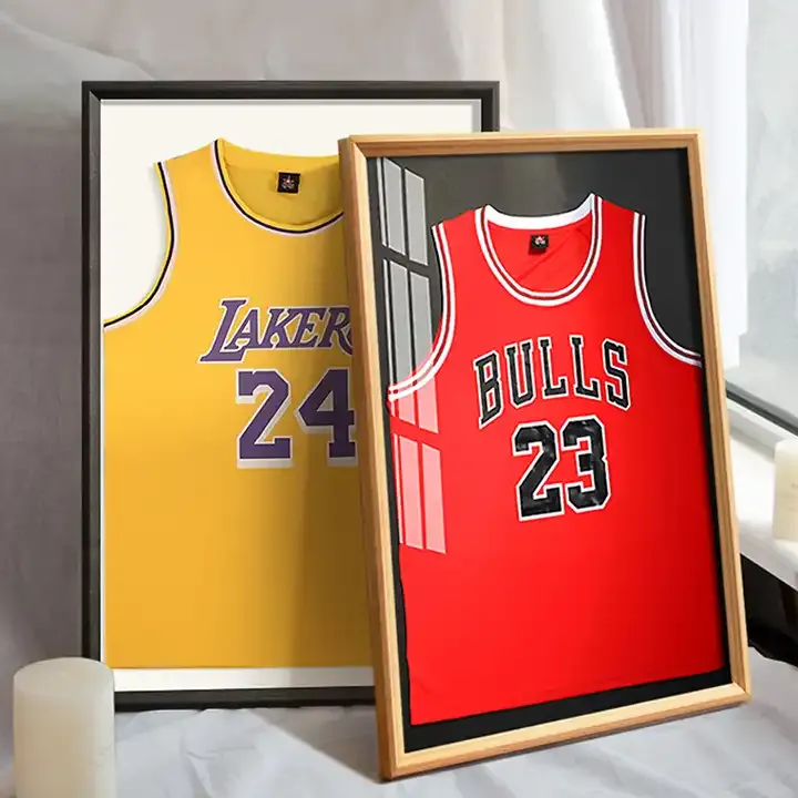 Customized Wood Jersey Picture Frame, Shadow Box for Sport Shirt