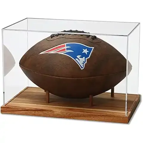 Customized Acrylic Basketball Display Case, Clear Display Box for Autographed Basketball