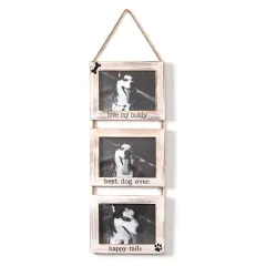 Wholesale Rope Collage Picture Frame Solid Wood Rustic Photo Frame