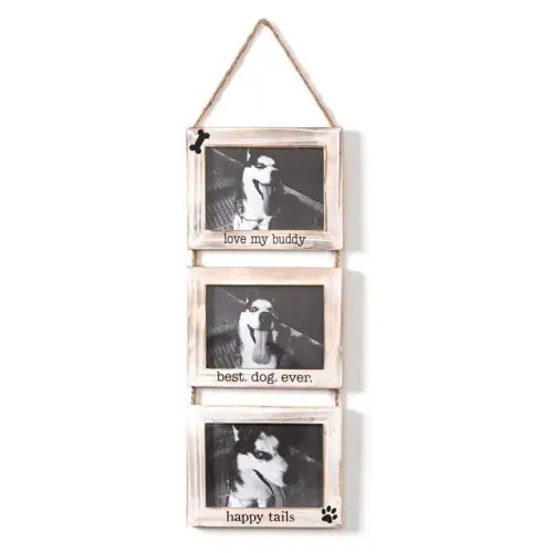 Wholesale Rope Collage Picture Frame Solid Wood Rustic Photo Frame
