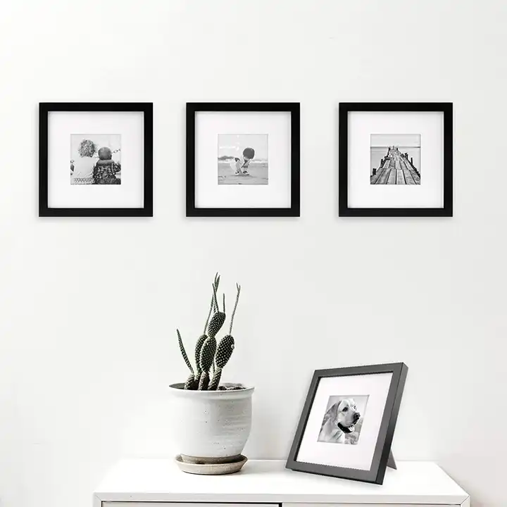 Wholesale 10x10 inch Photo Frame Solid Wood Picture Frame