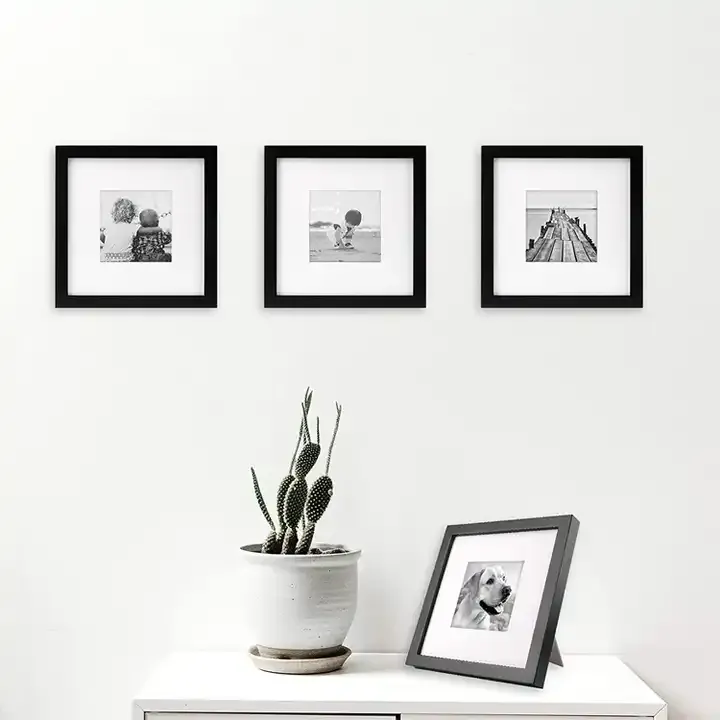 Wholesale 10x10 inch Photo Frame Solid Wood Picture Frame