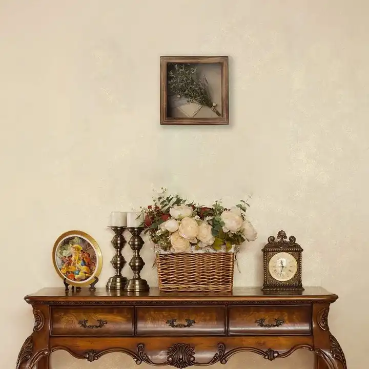 Wholesale 8x8 Shadow Box, Display Case with Linen Back, Medal Bouquet Shadow Box Frame