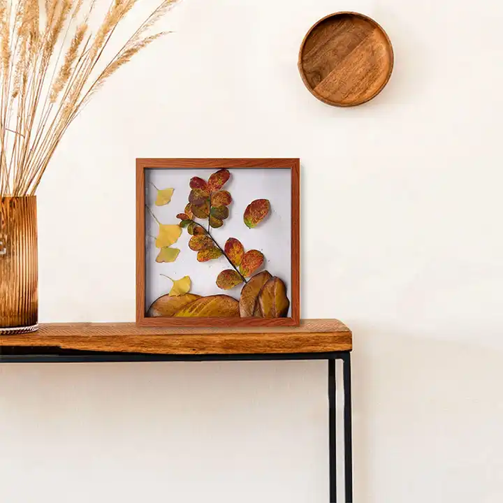 Wholesale Photo Display Shadow Box, Shadow Box Photo Frame with Linen Back