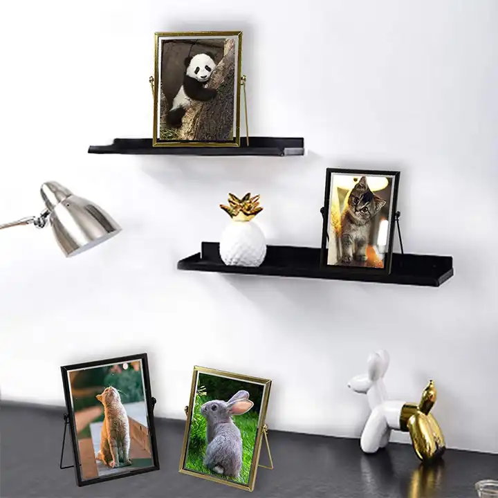 Custom Metal Photo Frame Picture Frame with Double-Sided Glass
