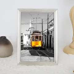 Wholesale Metal Photo Frame Modern Simple Silver Picture Frame