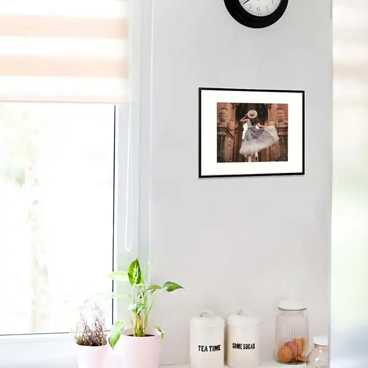 Customized Aluminum Photo Frame Black Metal Picture Frame