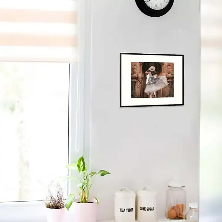 Customized Aluminum Photo Frame Black Metal Picture Frame
