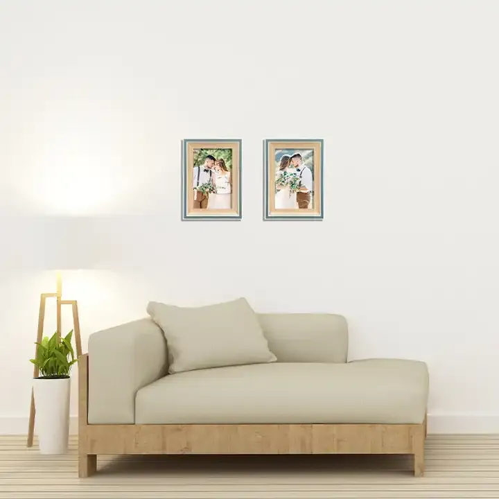 Custom Wood Photo Frame High Definition Glass Photo Frame