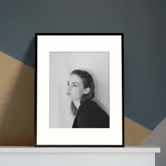 Customized Aluminum Photo Frame Black Metal Picture Frame