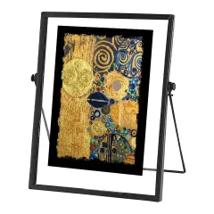 Custom Metal Photo Frame Picture Frame with Double-Sided Glass