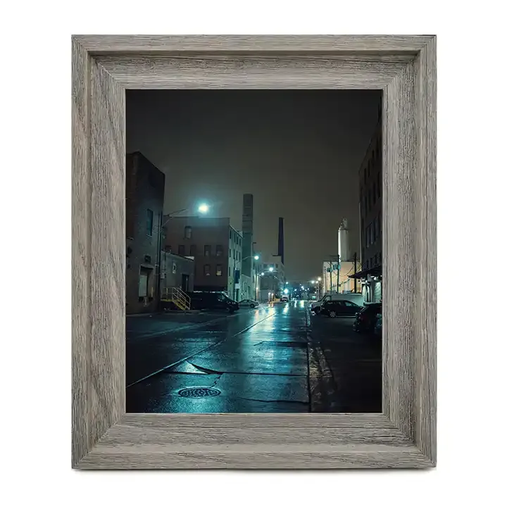 Customized Wood Grain Picture Frame Pine Wood Photo Frame