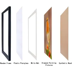 Wholesale 12x12 inch Square Photo Frame Solid Wood Picture Frame