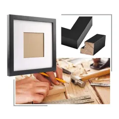 Wholesale 10x10 inch Photo Frame Solid Wood Picture Frame