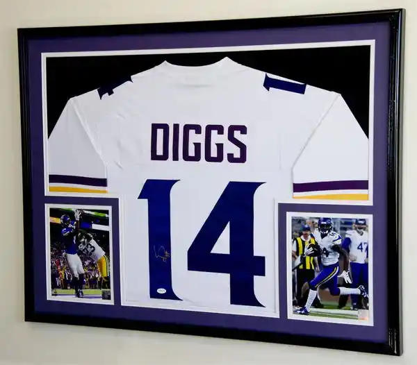 Custom Sport Jersey Display Frame Case, Shadow Box for Football Hockey Shirt