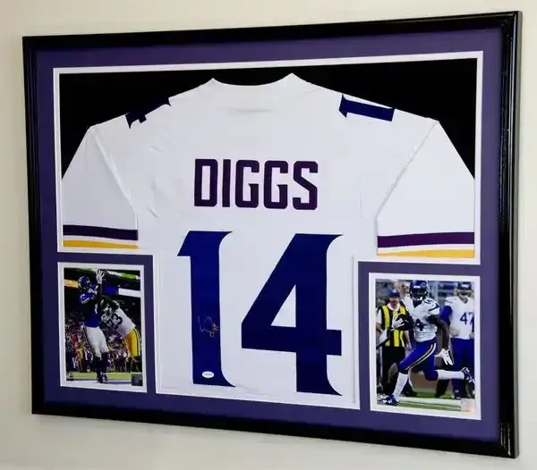 Custom Sport Jersey Display Frame Case, Shadow Box for Football Hockey Shirt