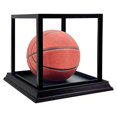 Customized Acrylic Basketball Display Case, Clear Display Box for Autographed Basketball