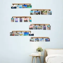 Custom Bar Message Board Photo Frame, Easy to Paste Wood Picture Frame