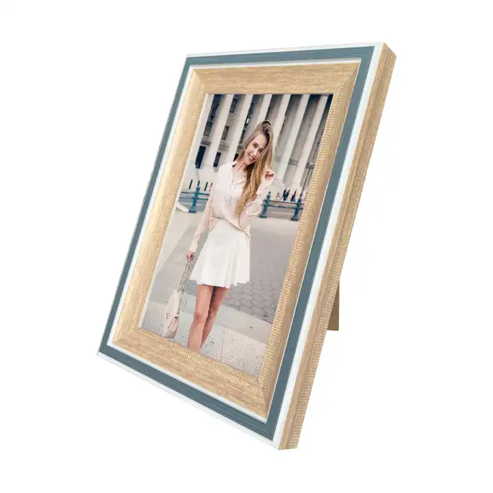 Custom Wood Photo Frame High Definition Glass Photo Frame