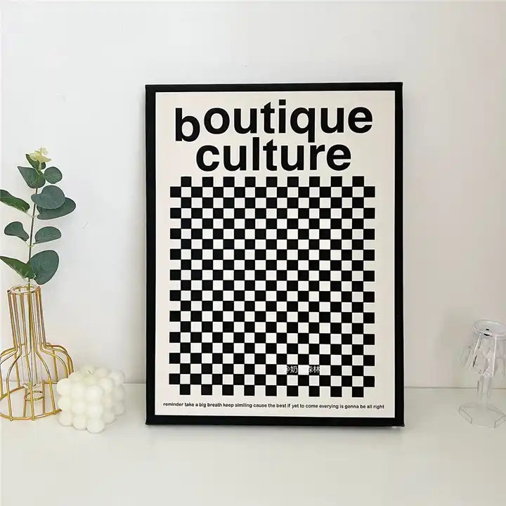 Custom Black and White Prints Wall Art, Canvas Wall Artwork