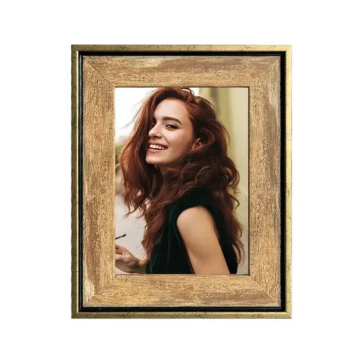 Customized PS Plastic Photo Frame Rustic Picture Frame