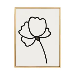 Customized Flower Wall Art Simple Wooden Wall Artwork