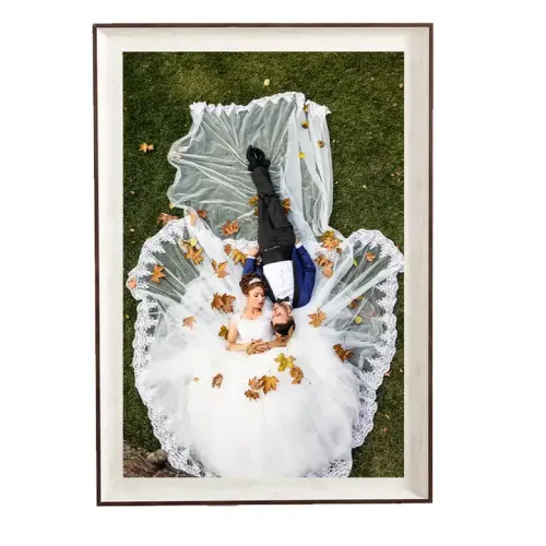 Customized Plastic Picture Frame Elegant Photo Frame