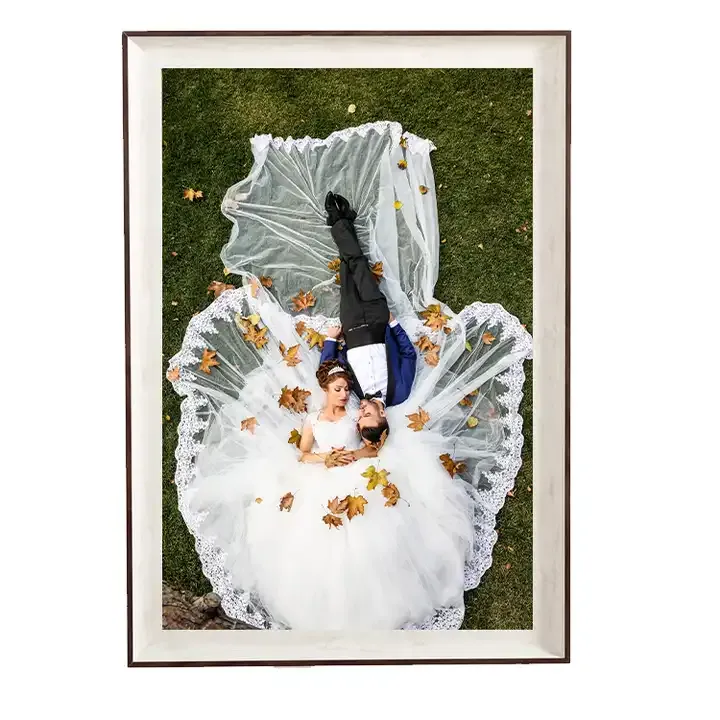 Customized Plastic Picture Frame Elegant Photo Frame